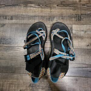 Chaco Womens ZX/2 Yampa Sandals Shoes Fiesta Rainbow J102042 size 7